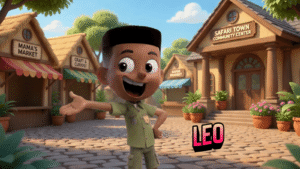 Safari-Town-kids-Show-Leo 2